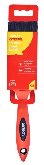 (image for) AMTECH NO BRISTLE LOSS PAINT BRUSH-50MM