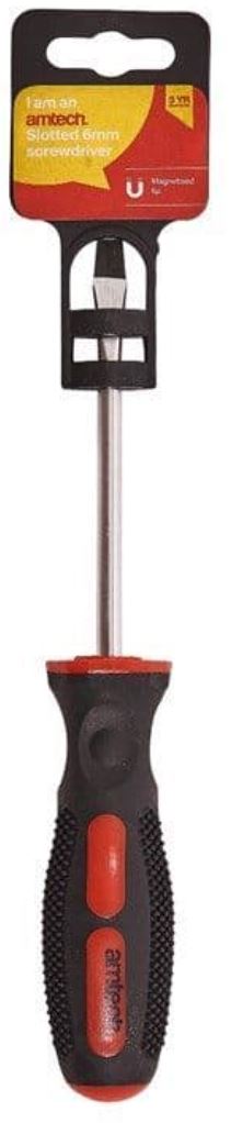 (image for) AMTECH SLOTTED SCREWDRIVER -6MM