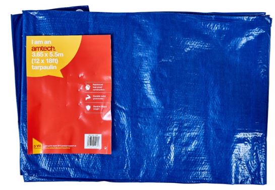 (image for) AMTECH TARPAULIN BLUE-3.65M