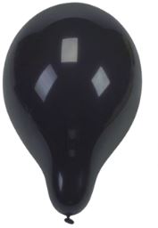 (image for) PAPSTAR BALLOON HELIUM BLACK 10S - 25CM