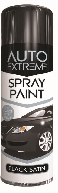 (image for) SPRAY PAINT BLACK SATIN RAP