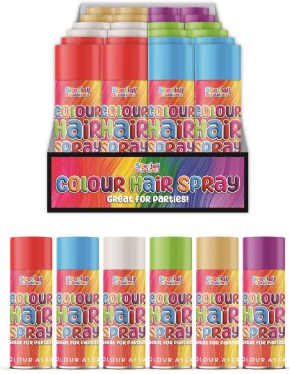 (image for) RAP PARTY COLOUR HAIR SPRAY