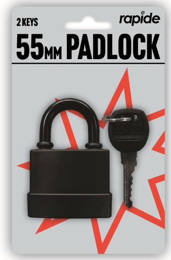 (image for) RAPIDE BRASS PADLOCK W/PR+2KEY