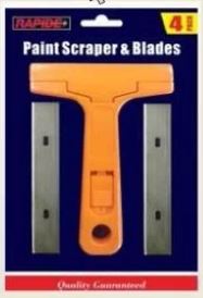 (image for) RAP PAINT SCRAPER&BLADES