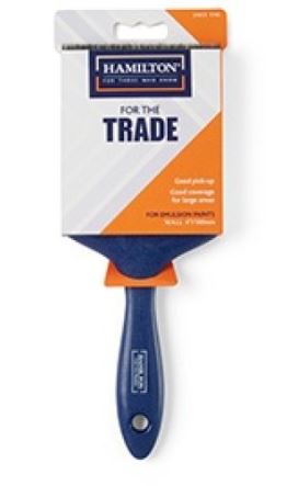 (image for) HAMILTON FOR THE TRADE EMULSION WALL BRUSH - 4INCH