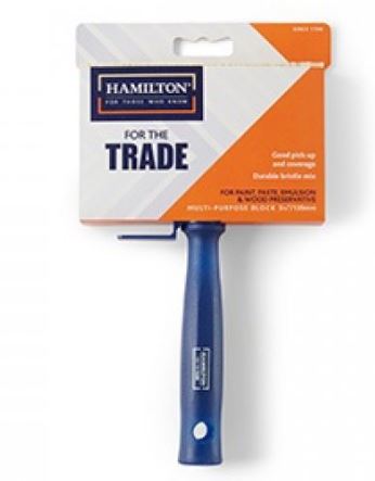 (image for) HAMILTON FOR THE TRADE GENERAL PURPOSE BLOCK BRUSH - 5.5INCH