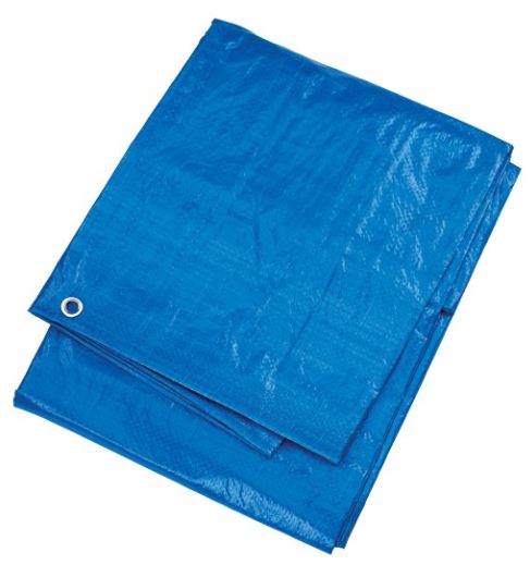 (image for) HARRIS SERIOUSLY GOOD POLYETHYLENE TARPAULIN BLUE - 5.5MX7.6M