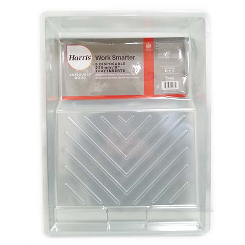 (image for) HARRIS WORK SMARTER SERIOUSLY GOOD PAINT TRAY LINER - 9INCHX5
