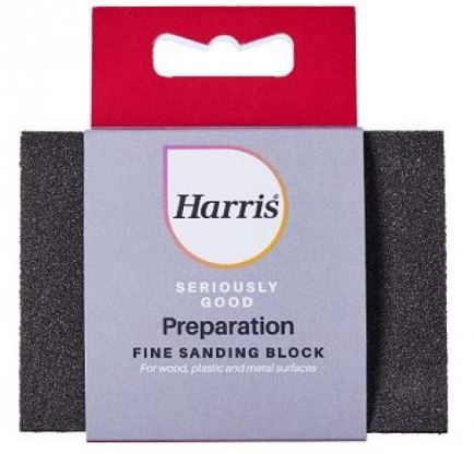 (image for) HARRIS SERIOUSLY GOOD PREPARATION SANDING BLAOCK FINE - STD
