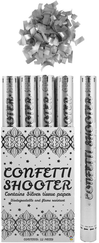 (image for) HEN CONFETTI SHOOTER SIL PAPER
