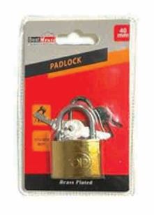 (image for) BB IRON PADLOCK +3KEYS