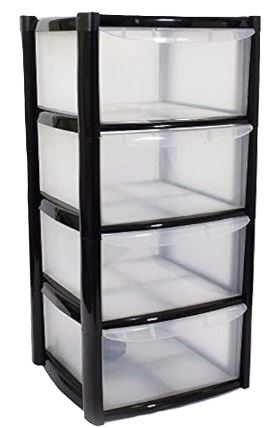 (image for) DRAWER 4 UNIT BLACK