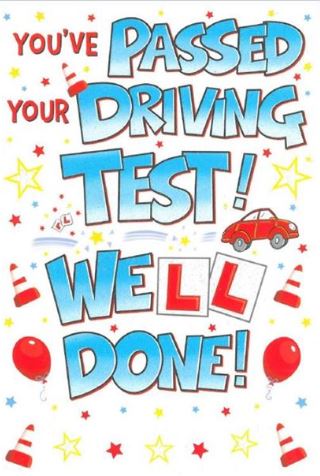 (image for) SEL DRIVING TEST WELL DONE CAR