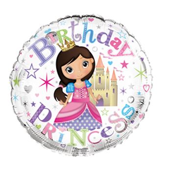 (image for) SEL B/DAY PRINCES FOIL BALLOON