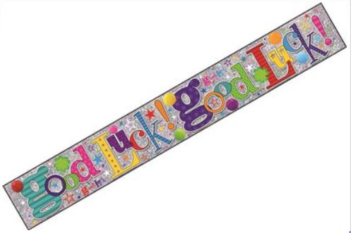 (image for) SEL WALL BANNER GOOD LUCK