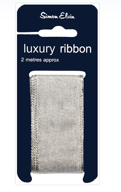 (image for) SEL LUXURY RIBBON SILVER - 2M