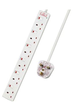 (image for) E/STAR 6WAY EXTEN LEAD+SWITCH