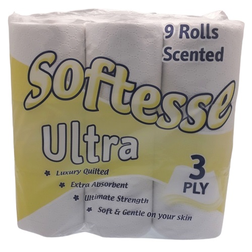 (image for) SOFTE T/ROLL ULTRA LEMON 3PLY