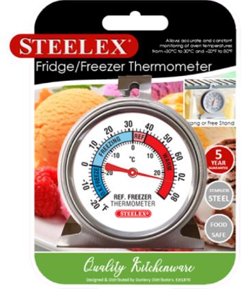 (image for) STEELEX FRIDGE THERMOMETER