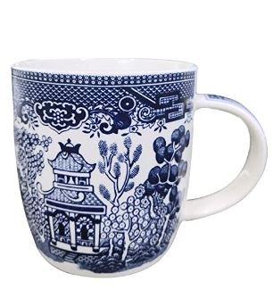 (image for) WILLOW BARRELL MUG BLUE PRINT