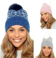 (image for) RJM LADIES HAT BOBBLE ASST