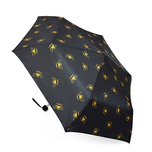(image for) UMBRELLA BEE PRINTED - BLACK