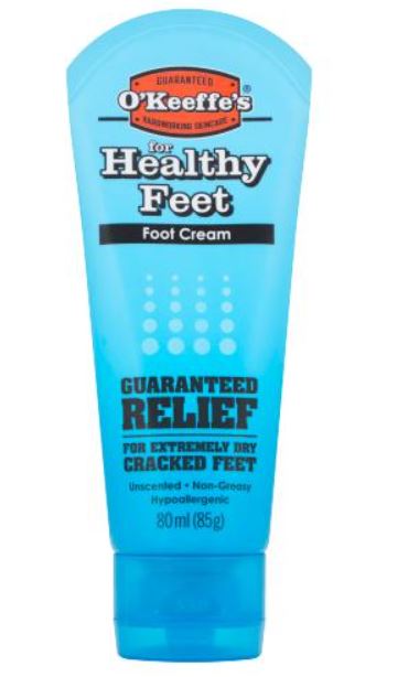 (image for) O\'KEEFFE\'S HEALTHY FEET FOOT CREAM FOR EXTREME DRY NON-GREASY UNSCENTED - 80ML