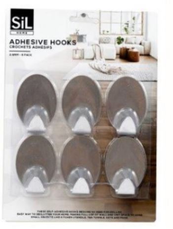 (image for) SIL ADHESIVE HOOKS