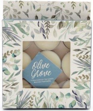 (image for) SIL TEALIGHT CANDLE OLIVE GROV