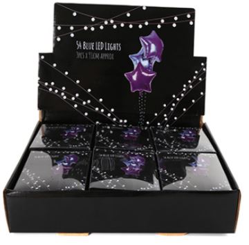 (image for) SIL LED LIGHT CHAIN BLUE 54LED