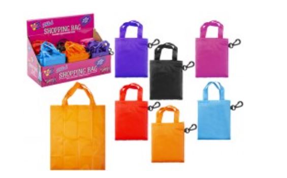 (image for) PMS P/FOLD SHOPPING BAG ASST