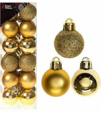 (image for) XMAS LUXURY BAUBLES-24S GOLD