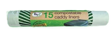 (image for) TIDYZ FOOD WASTE BAG COMP 15S