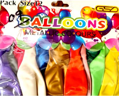(image for) GSD BALLOON METALIC AST 12S