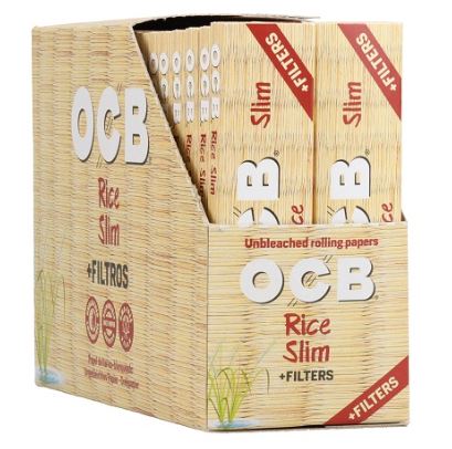 (image for) OCB PAPER+FILTER RICE SLIM