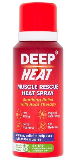 (image for) DEEP HEAT MUSCLE RESCUE SPRAY