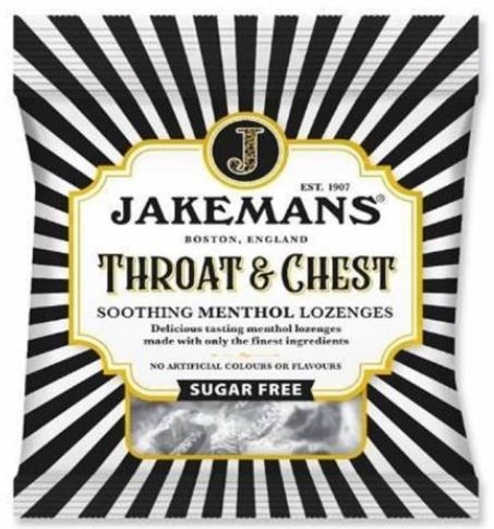 (image for) JAKEMANS MENTHOL BAG THROAT&CH
