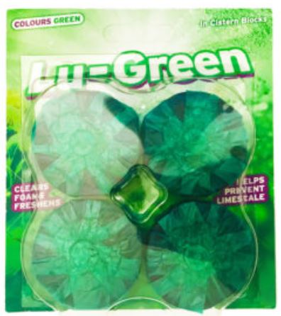 (image for) LU GREEN IN-CISTERN BLOCK QUAD