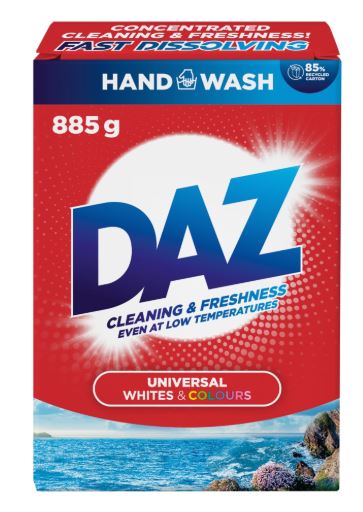 (image for) DAZ WASHING POWDER HANDWASH WHITE & COLOR - 885G