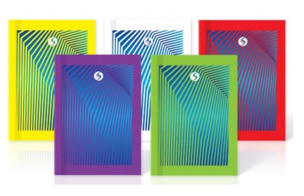 (image for) SILVINE CASEBOUND NOTEBOOK 160PAGES - A6