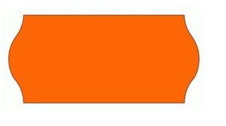 (image for) KLIK PRICE LABELS PLAIN ORANG