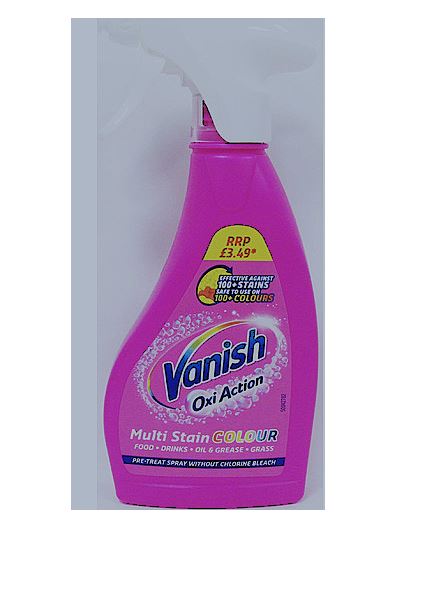 (image for) VANISH FABRIC STAIN REMOVER SPRAY PM3.49