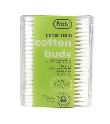 (image for) PRETTY COTTON BUDS PAPER STEM