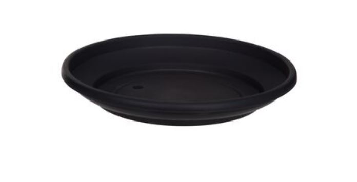 (image for) VENET POT SAUCER ROUND BLACK