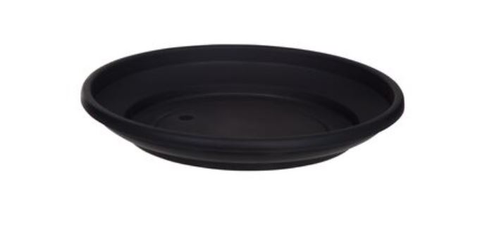 (image for) VENET POT SAUCER ROUND BLACK