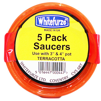 (image for) PLANT POT SAUCER ROU TERA 3/4"