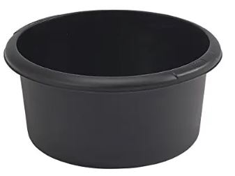 (image for) SMALL ROUND BOWL BLACK