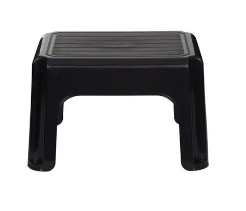 (image for) WHITEFURZE STOOL BLACK