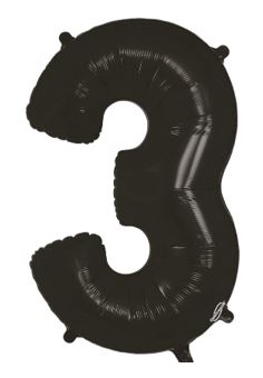 (image for) OT FOIL BALLOON NO.3 BLACK