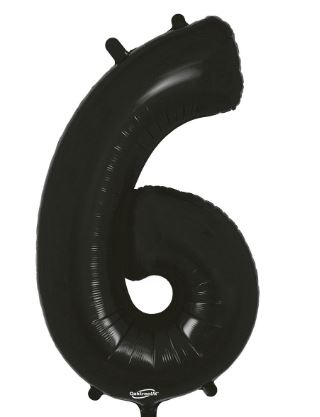 (image for) OT FOIL BALLOON NO.6 BLACK